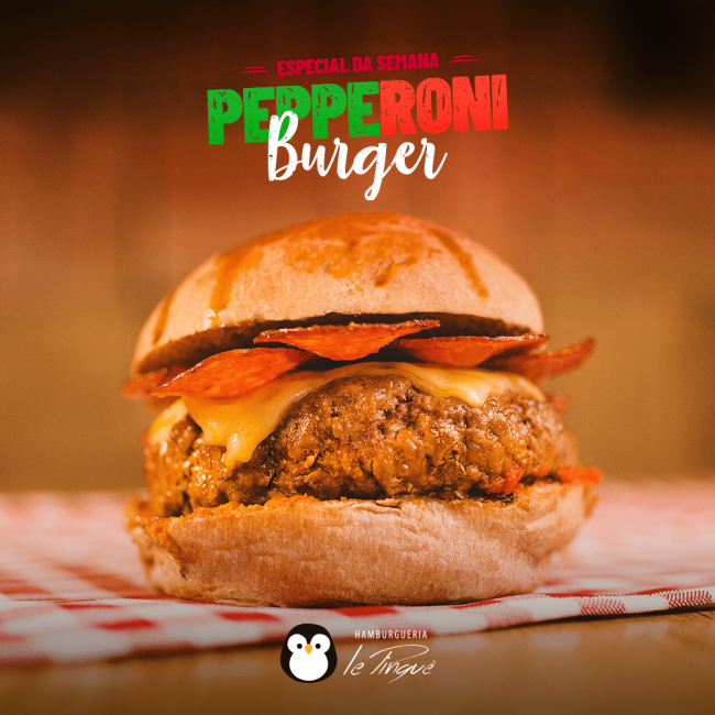 Especial da Semana - Pepperoni Burger